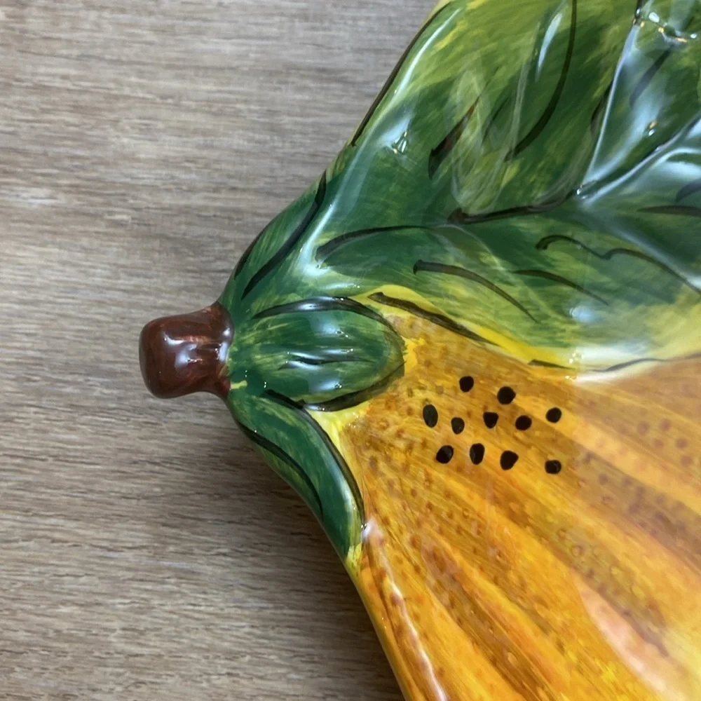 Pier 1 | Lemon | Figural Salad‎ Plate